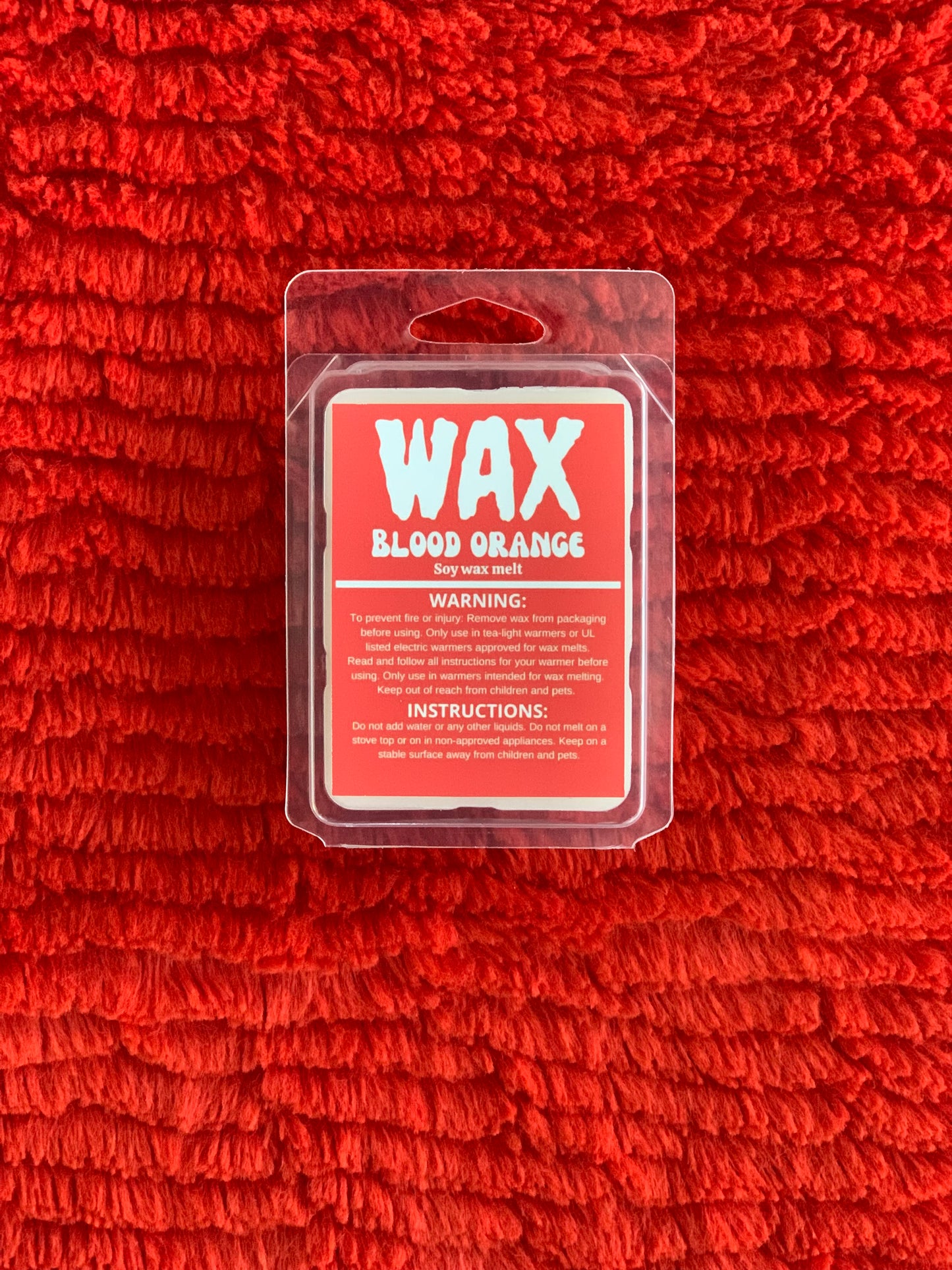 Blood Orange wax melt