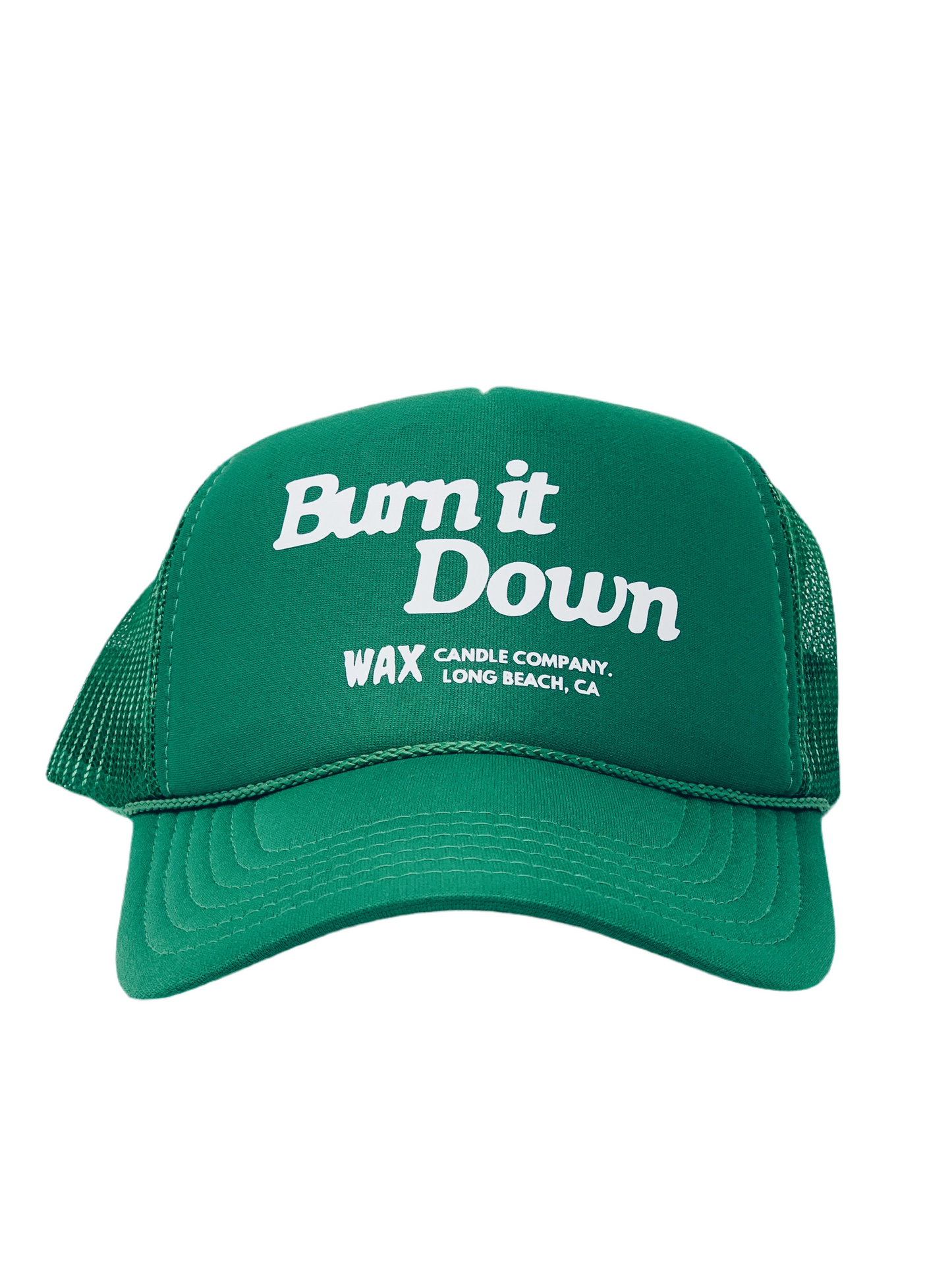 Burn it down shop trucker hat